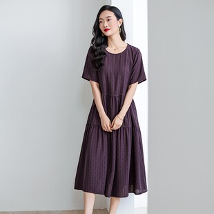 连衣裙2025夏季新款高贵奢华大牌高级感设计气质裙高端法式连衣裙