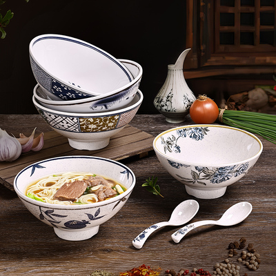 希尔密胺日式拉面碗面碗