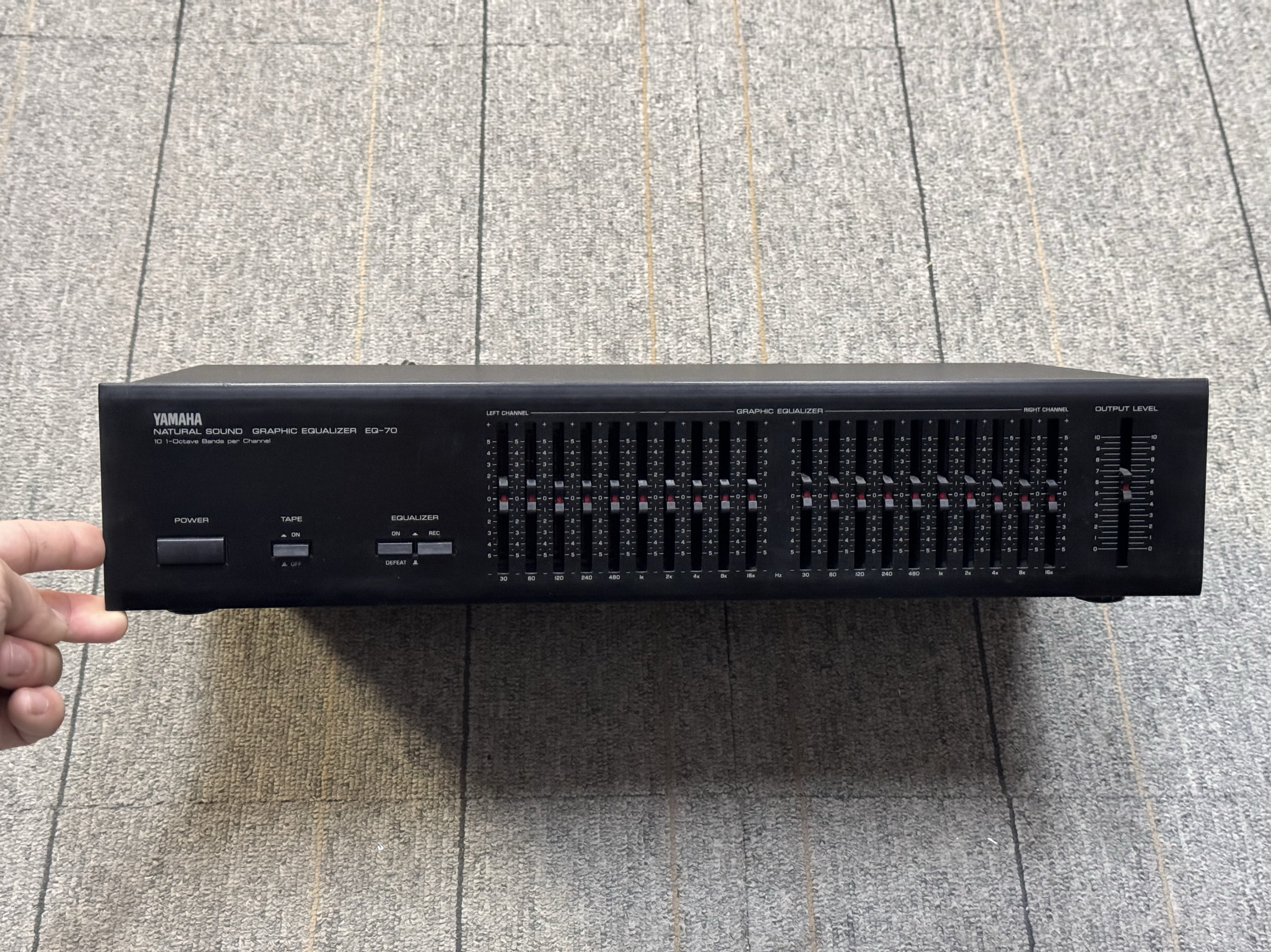 二手原装进口日本Yamaha/雅马哈EQ-70均衡器