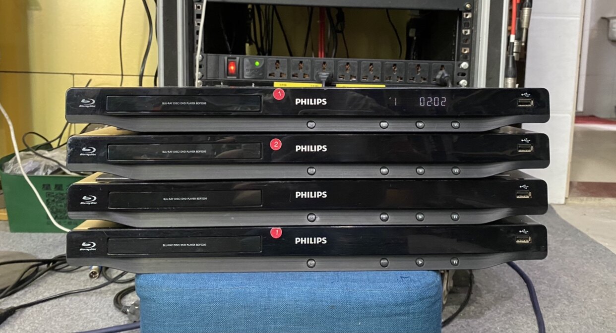 日本PHILIPS飞利浦 BDP320093蓝光高清DVD播放器