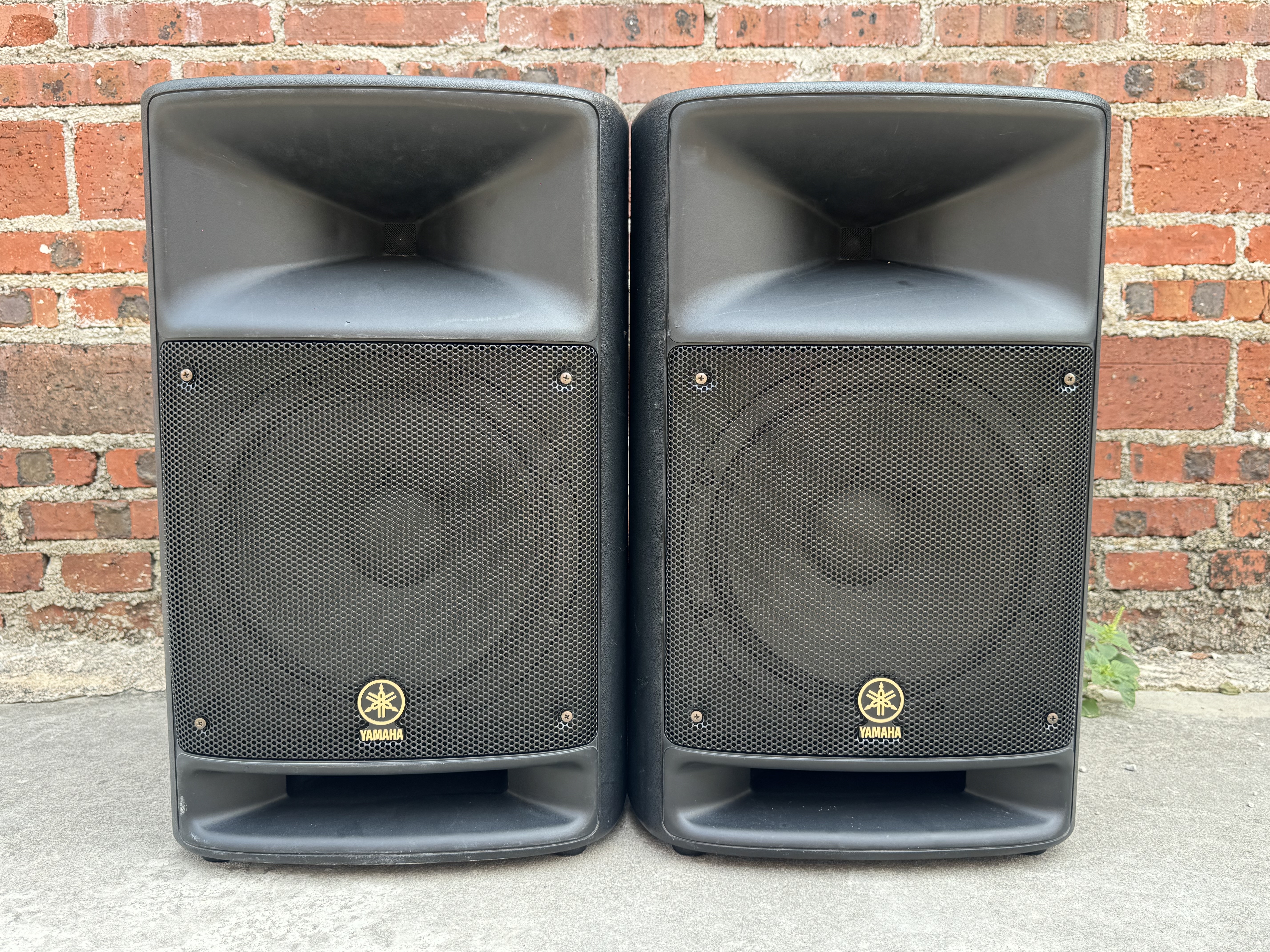 二手原装正品日本Yamaha/雅马哈 STAGEPAS500 有源10寸便携式音响