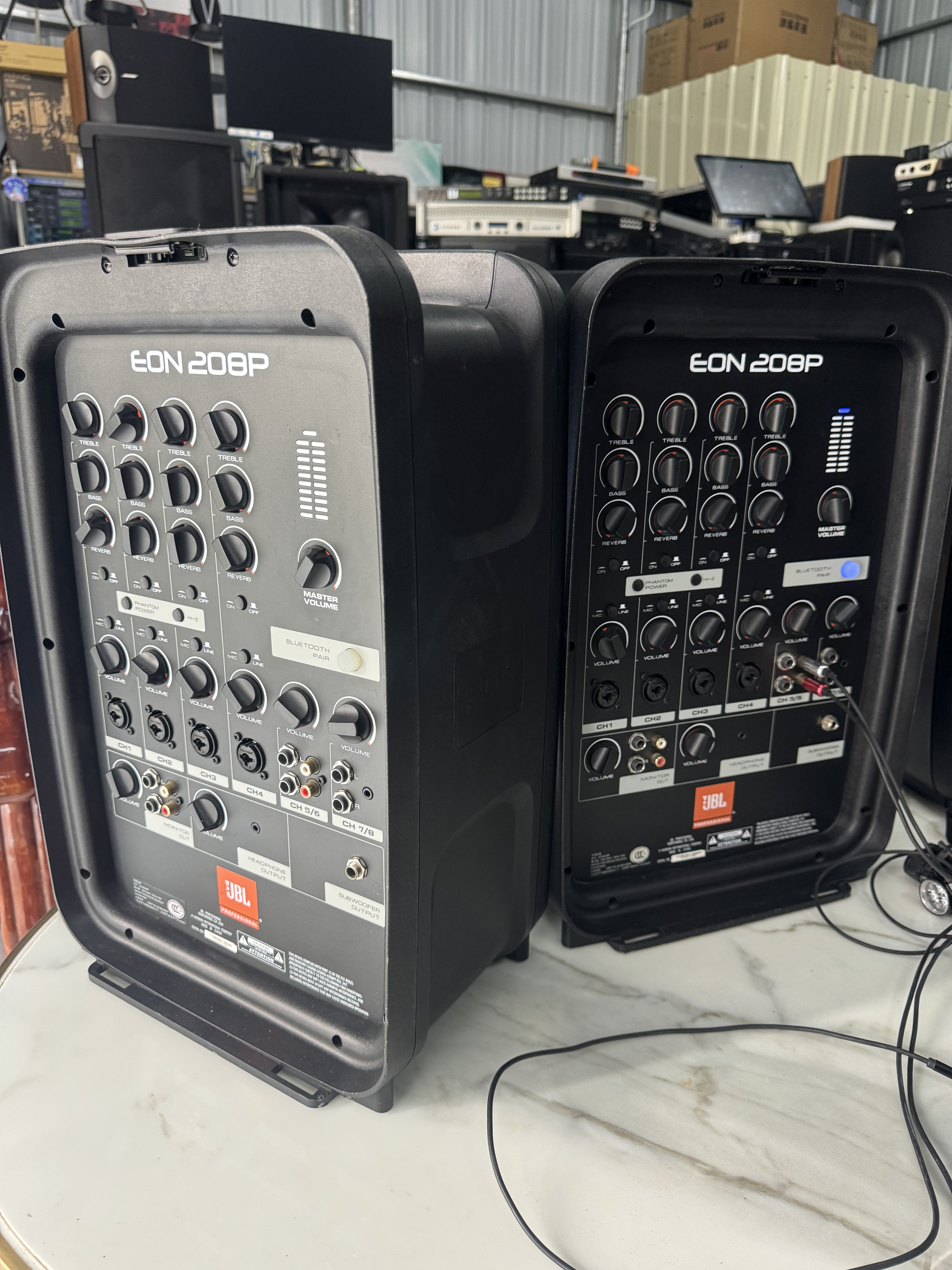 JBL EON208P 便携调音台主控主机 9新 带蓝牙 路演弹唱混音控制台