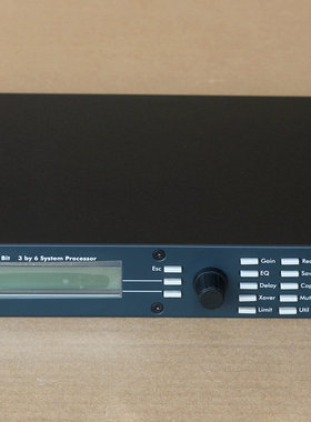 二手原装正品美国ASHLY雅士尼 DSP360数字音频处理器3进6出