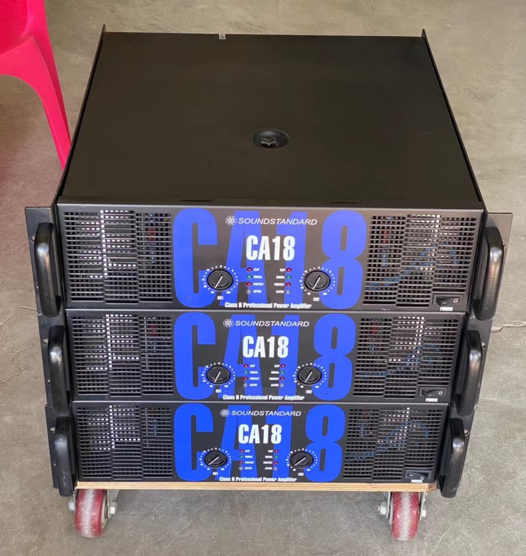 二手原装正品SOUNDSTANDARD/声准 CA18专业大功率纯后级功放机