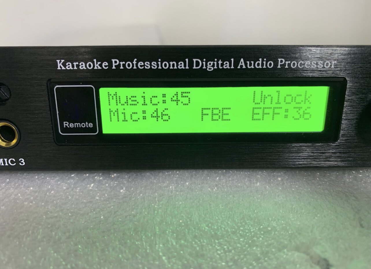 韵乐Vinal前级效果器X5配件KTV数字混响防啸叫X3音频处理器显示屏