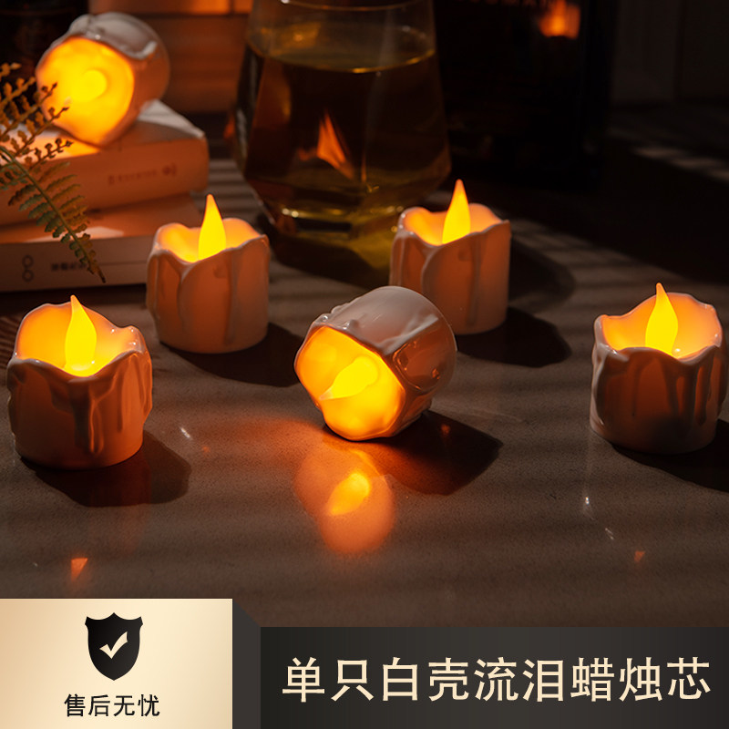 充电蜡烛家用无烟无味供佛长明灯