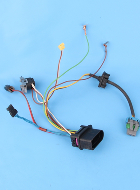 01/02/03/04/05款老款奥迪A6 卤素 氙气大灯线束老化替换配件总成
