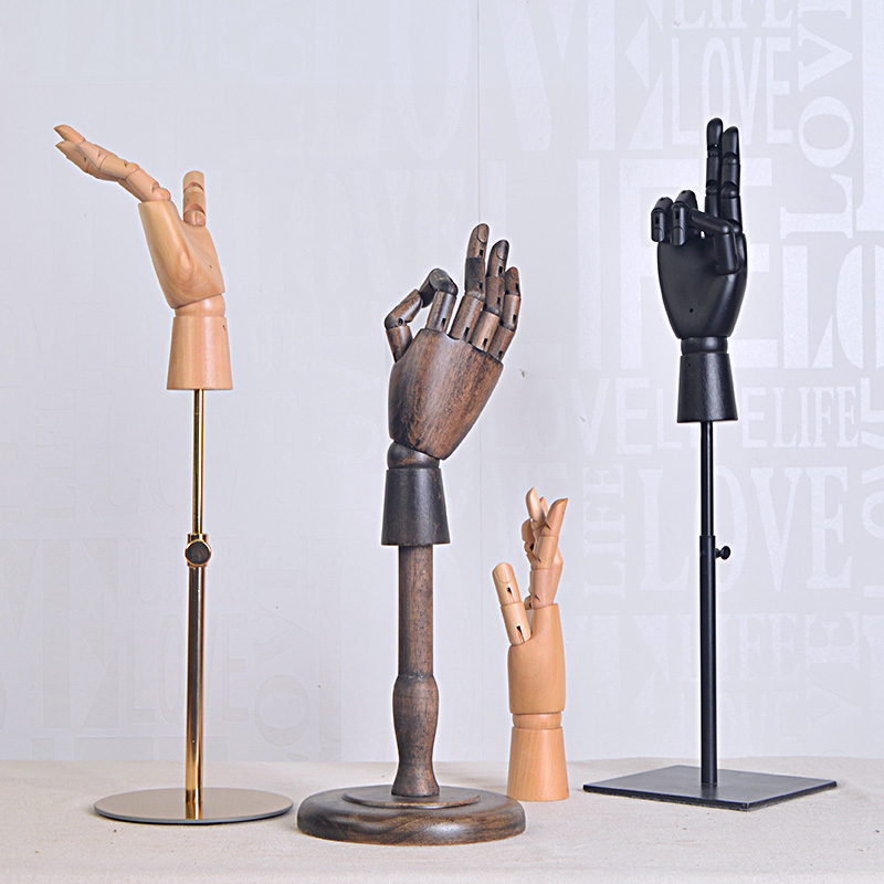仿真手模素描假手人手摆件ins