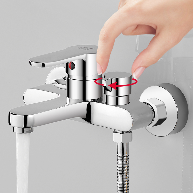 全铜混水阀冷热龙头浴缸室洗澡沐