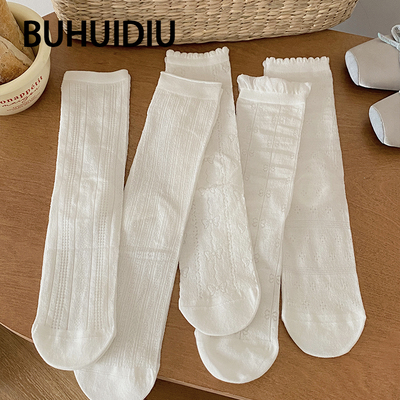 桑蚕丝中筒袜女款夏季薄款芭蕾风