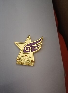 友邦保险公司司徽AIA员工金属徽章徽章胸章胸针定制