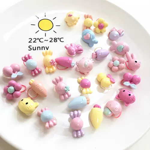 Для волос -косичек ~ Профессиональная домашняя резина