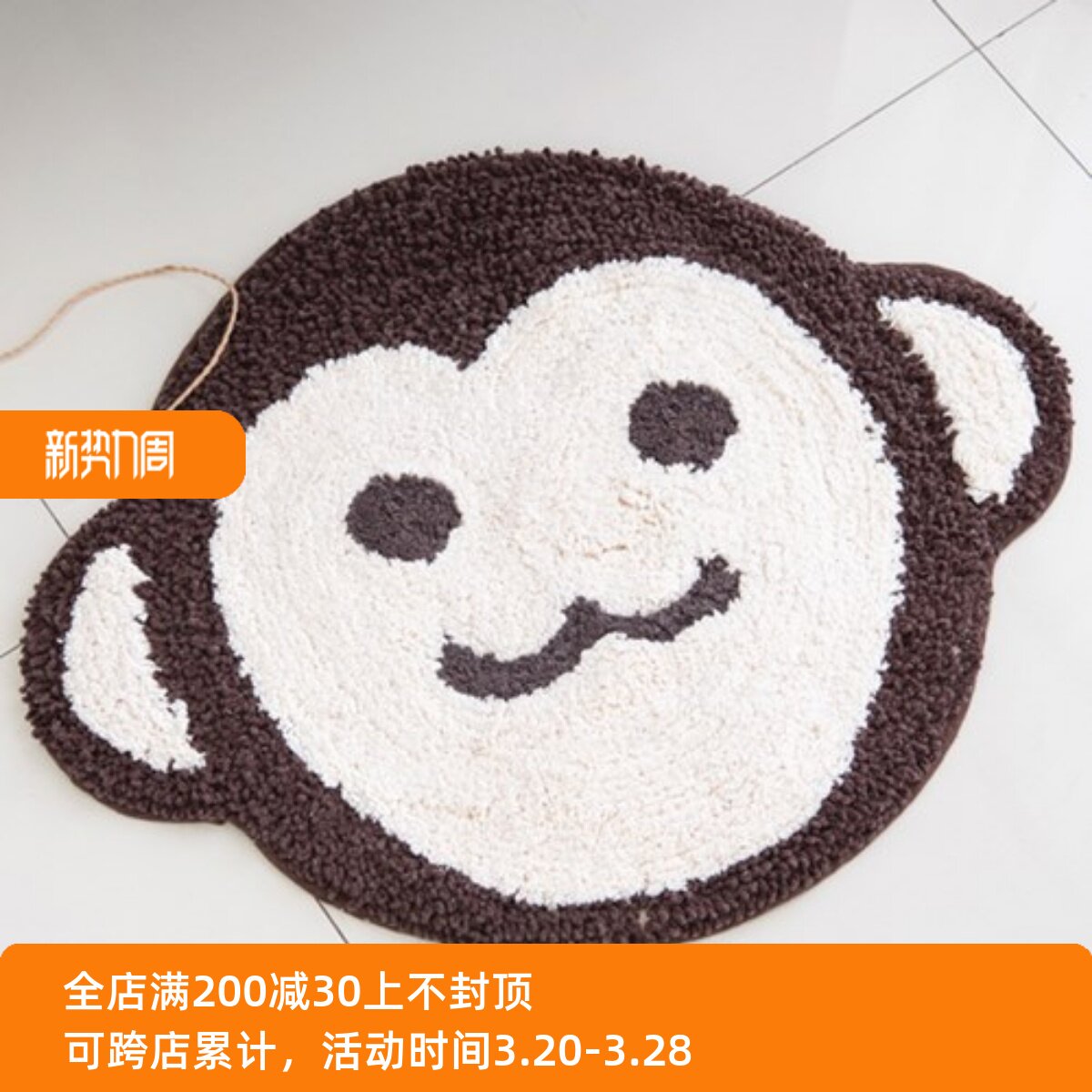 韩国进口儿童房卡通地垫新品
