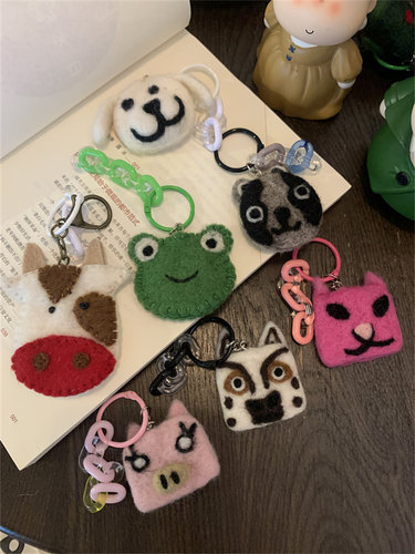 新品包邮创意钥匙扣手工