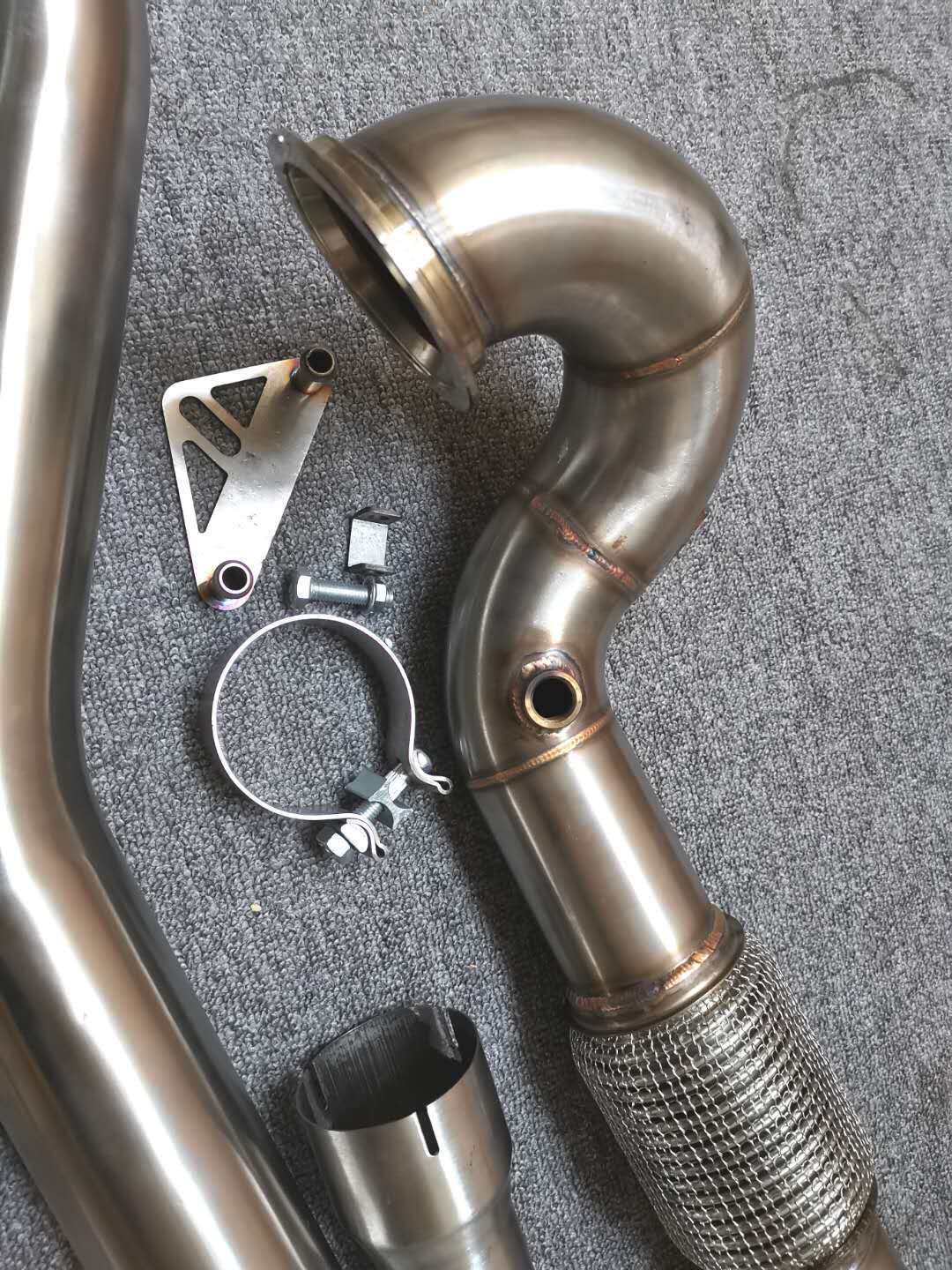 76 Through exhaust pipe Turbine suit public golf GTI CC audi S3 TT TTSin the Car/Articles/Fitting/Refit , Auto Parts and Accessories , Intake and exhaust system , Exhaust pipe  category - from Buy2taobao.com to provide professional Taobao agent buy service