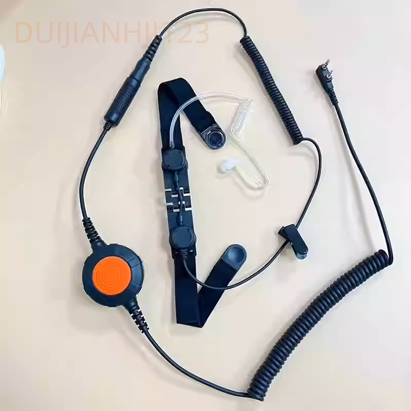 消防应急骨传导通话装置双骨传导降噪通讯骨传导对讲机耳机K头