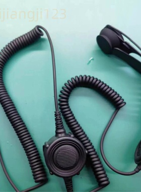 八重洲VX7R对讲机耳麦骨传导耳机VX6R/177/170耳机HX400IS HX380