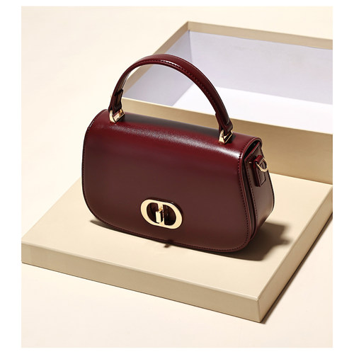 GXFMOD轻奢高级质感真皮半圆马鞍包女2025新款气质百搭单肩斜挎包