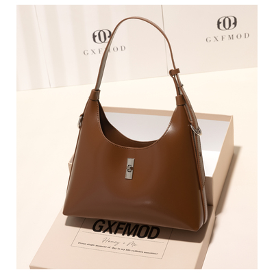 GXFMOD高级感牛皮女包腋下包