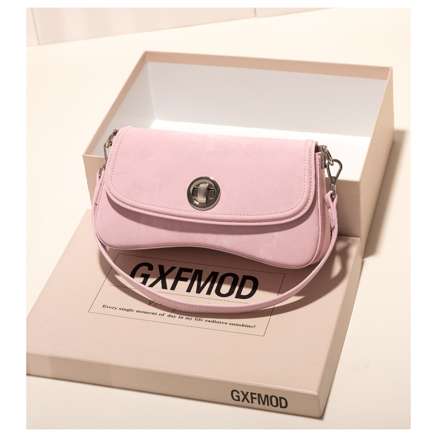 GXFMOD小清新法棍包单肩腋下包