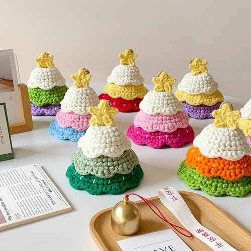 新手入门编织圣诞树diy材料包