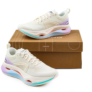 李宁惊鸿跑步鞋女鞋2025春新款回弹反光缓震舒适运动跑鞋 ARHV002