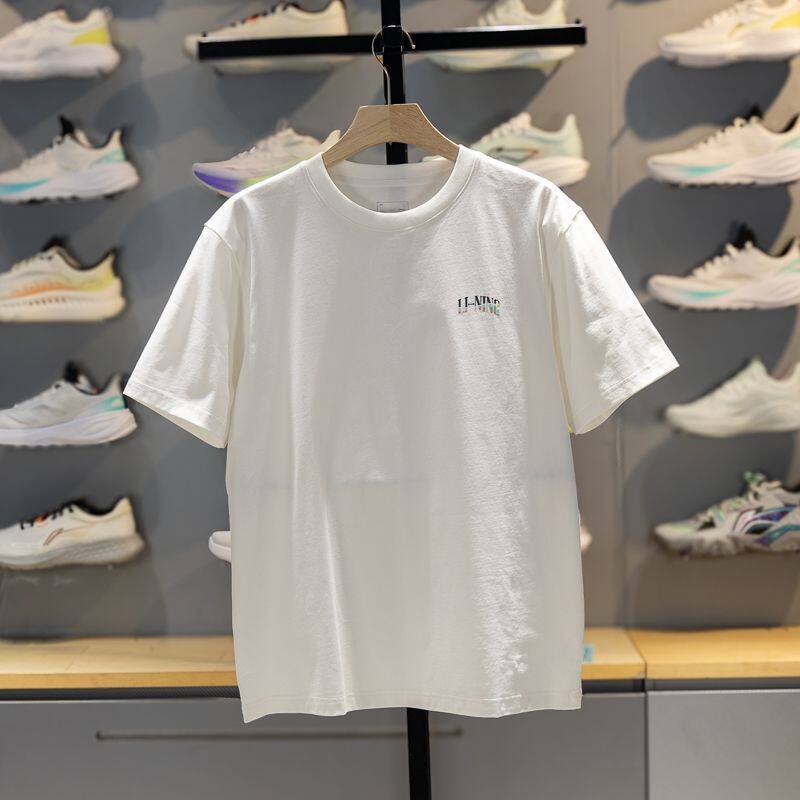 李宁运动T恤2026夏新款男子冰感舒适吸湿排汗透气轻薄短袖AHSW275