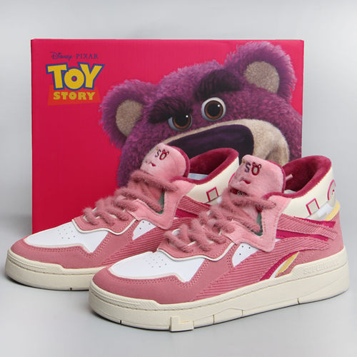 李宁草莓熊惟吾板鞋加绒中帮女子