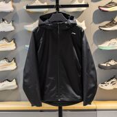 李宁运动风衣女2026春新款 AFDW102 防风防晒防水宽松连帽运动外套