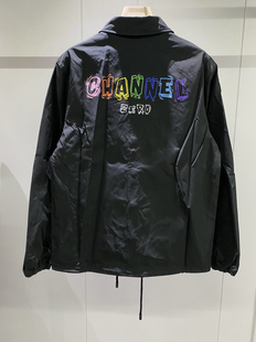 Ssur 外套春季百搭休闲翻领新款教练夹克宽松风衣长袖上衣男女