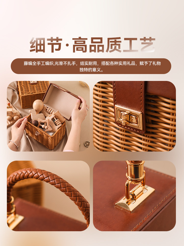 보름달 선물 나무 장난감 딸랑이 퍼즐 잡을 수 있는  100일 모임 선물 1세