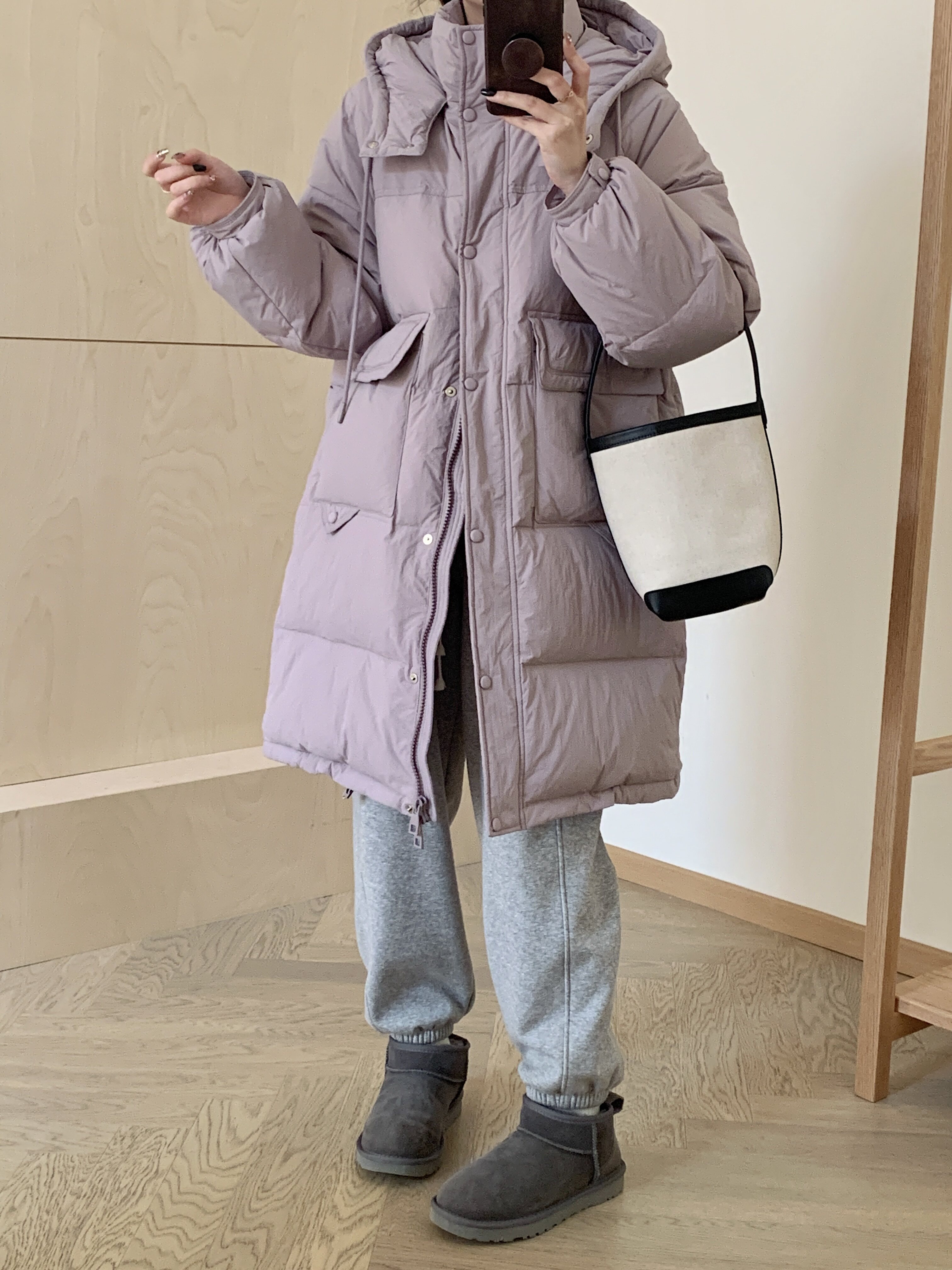 欧货高级感2025冬季新款羽绒服女中长款连帽加厚宽松90白鸭绒外套,女装/女士精品,羽绒服,淘宝优惠券,粉丝福利购,淘宝优惠卷