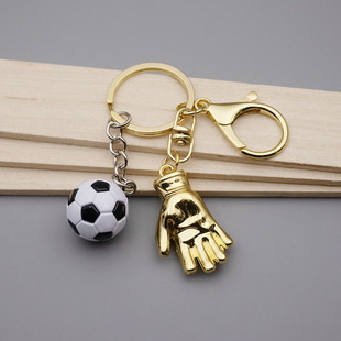 创意金手套奖杯挂件足球排球小礼品球迷比赛高档时尚刻字定制礼物