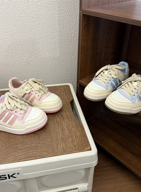 68003女童低帮板鞋2026春款男女童韩版轻便休闲运动鞋中大童单鞋