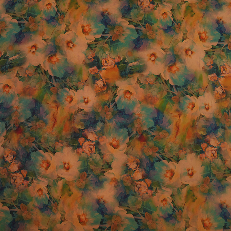 40姆米1.4门幅重绉香云纱提花旗袍连衣裙新中式布料真丝丝绸面料