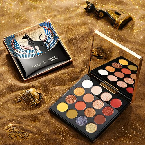 买1送1眼影刷滋色花火夜璨16色