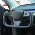 Plaid Steering Wheel Assembly (Applicable to Model Old Model X\S)