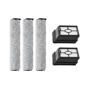 适合美的洗地机配件X8/X9/X9 Pro/FC9滚刷海帕过滤网芯清洁液WD40