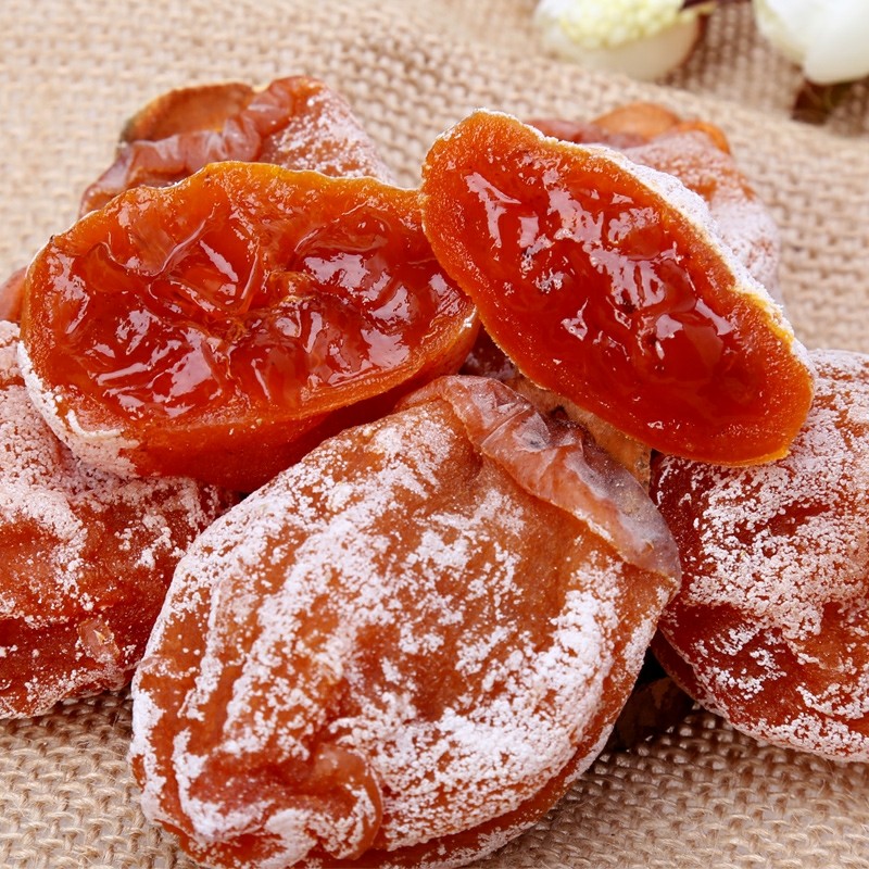 10年爆款】正宗富平柿饼个个流心陕西特产特级吊干柿子饼独立包装