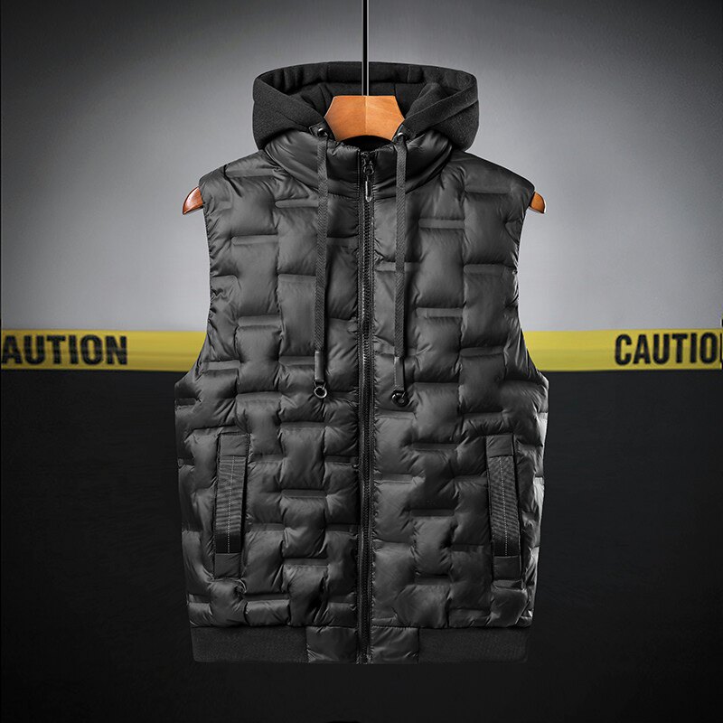 秋冬新品男士休闲潮流大码百搭连帽马甲外套XZ313B-1-M915-P60,男装背心/马甲,星座313B-2