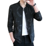 秋季新款高品质男士棒球领休闲夹克外套XZ313B-1-JK6663-P60，男装夹克，星座313B-2