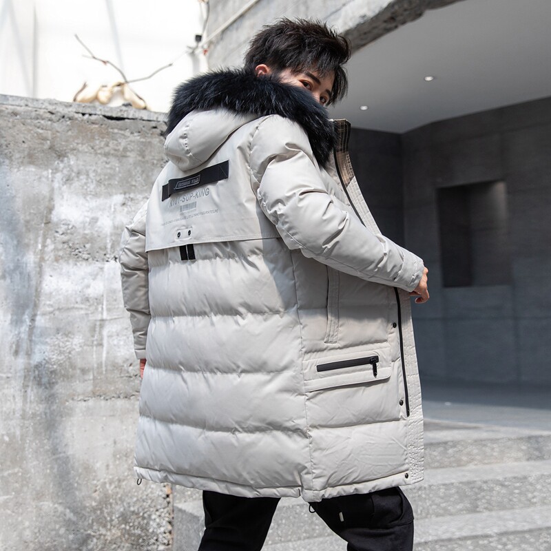 加厚羽绒棉服男士休闲中长款连帽棉衣外套XZ313B-1M1958,男装棉衣,星座313B-2