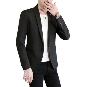 XF2889-P90休闲西装男2021时尚百搭韩版小西服商务外套XZ313B-2图片