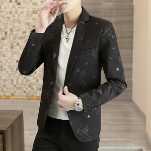 XF1688-P85新款男士商务韩版时尚休闲西服外套青年春秋季XZ313B-1图片