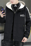 2021秋季青年薄款连帽外套百搭休闲夹克上衣XZ313B-2-JK155-P55，男装夹克，星座313B-2