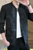 夹克男秋季新款高品质男士棒球领休闲外套XZ313B-1-JK6661-P60，男装夹克，星座313B-2