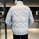 主推大货立领棉衣冬季爆款青年休闲纯色棉服外套MY8608-P105，男装棉衣，星座313B-2