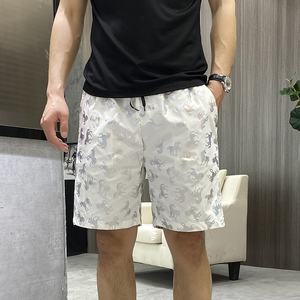 主推夏季新款男士大码时尚潮流休闲沙滩裤XZ313B-1-DK02-P25