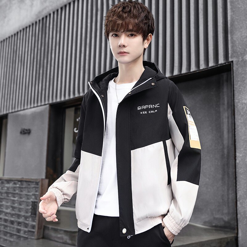 主推款秋季新款休闲百搭连帽夹克外套XZ313B-1-NS08,男装夹克,星座313B-2