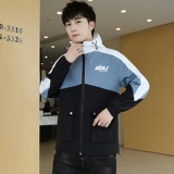 夹克男秋季潮流ins男士连帽休闲时尚夹克外套XZ313B-1-JK709-P50，男装夹克，星座313B-2